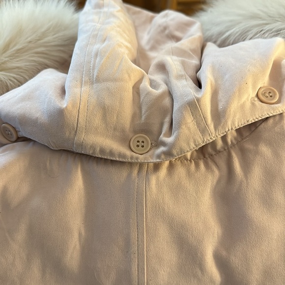 Women's London Fog pale pink coat Sz L - Picture 8 of 12